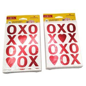 Sweetest Day Greeting Cards Lot of 2 Packs Double Designs American Greetings 5"